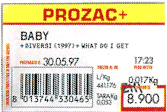 Questo  l'adesivo di Baby, contenuto nelle copie sigillate
